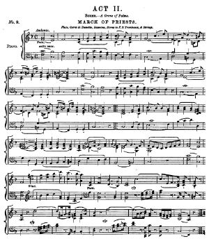 March of the Priests sheet music