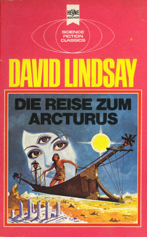 Cover to Heyne 1975 edition of A Voyage to Arcturus