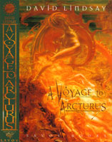 Cover to Savoy Books' edition of A Voyage to Arcturus