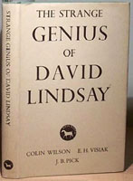 The Strange Genius of David Lindsay, book cover