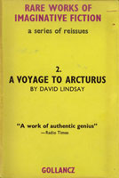 Cover to Gollancz's 1963 edition of A Voyage to Arcturus